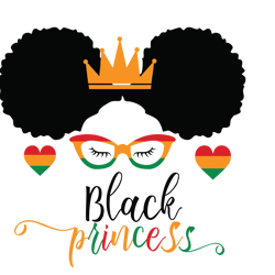 black princess svg, black history month svg, african american svg, black history svg, melanin svg, instant download
