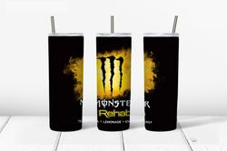 monster rehab tea lemonade energy drink tumbler wrap, 20oz tumbler wrap, tumbler wrap png, digital download