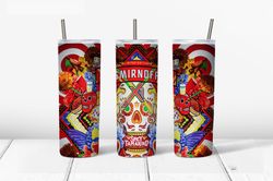 smirnoff spicy tamarind tumbler wrap, 20oz tumbler wrap, tumbler wrap png, digital download