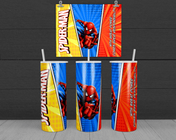 spiderman comic book quote tumbler wrap, 20oz tumbler wrap, tumbler wrap png, digital file