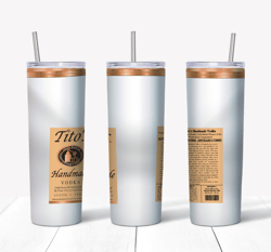 tito's handmade vodka tumbler wrap, 20oz tumbler wrap, tumbler wrap png, digital download