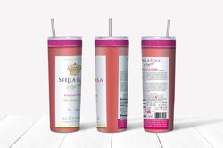 stella rosa pink tumbler wrap, 20oz tumbler wrap, tumbler wrap png, digital download