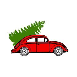 red truck christmas tree svg, christmas clipart, car svg, noel svg, winter svg, holidays svg, digital download