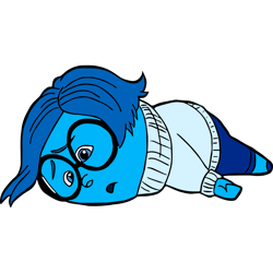 sadness svg, inside out clipart, inside out svg png, anger joy sadness embarrassment anxiety, digital download-3