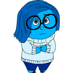 sadness svg, inside out clipart, inside out svg png, anger joy sadness embarrassment anxiety, digital download-5