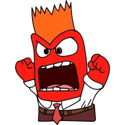 anger svg, inside out clipart, inside out svg png, anger joy sadness embarrassment anxiety, digital download-8