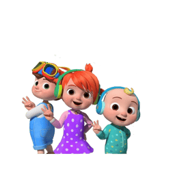 cocomelon characters png transparent images, cocomelon family png, cocomelon birthday png, digital download-48