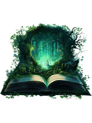 green aesthetic book gift for book lovers