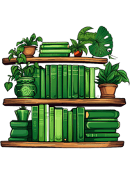 green bookshelf gift for book worm(1)