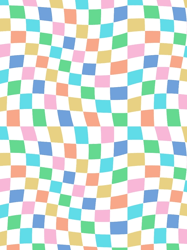 cool aesthetic colorful pattern graphic