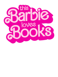 this barbie loves books