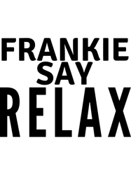 frankie say relax blck