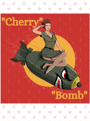 Cherry Bomb WW2 Nose art