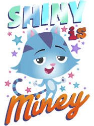 kids gabbys dollhouse catrat shiny is miney