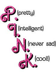 pink barbie movie acronym
