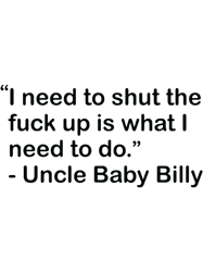 uncle baby billy righteous gemstones quote