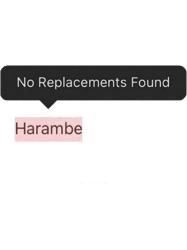 harambeno replacements