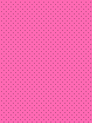 Tiny Dots Black on Light Hot Pink Polka Dots Graphic