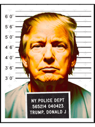 humorous deepfake mugshotof donald trumpfake trump mugshot political