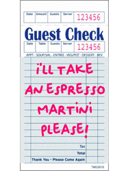 espresso martini guest check