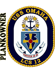 uss omaha lcs12 plank owner crest for light colors