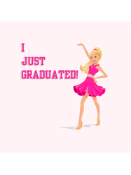 i just graduated!barbie