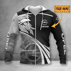 opel hoodie 3d all over printed for gift full size