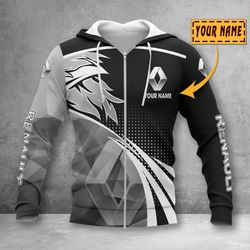 renault hoodie 3d all over printed for gift full size