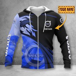 volvo hoodie 3d all over printed for gift full size