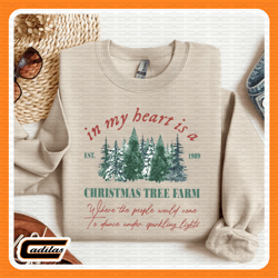 christmas tree farm png, digital prints