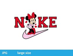 nike minnie disney jpeg image cartoon digital file clipart