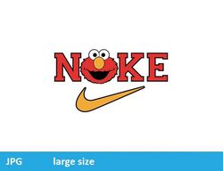 nike elmo sesame street jpeg image cartoon digital file