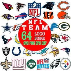 nfl logo bundle svg, sport svg, raiders svg, packers svg, lions svg, texans svg, chiefs svg, colts svg, giants svg, viki