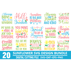 sunflower svg bundle, sunflower svg, flower svg, monogram svg, half sunflower svg, sunflower svg file, distressed sunflo