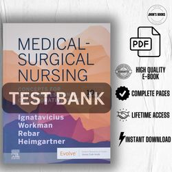 medical surgical nursing 10th edition ignatavicius workman test bank