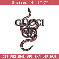 gucci snake embroidery design, gucci embroidery, brand embroidery, logo shirt, embroidery file, digital download