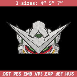 gundam peeker embroidery design, gundam embroidery, embroidery file, anime embroidery, anime shirt, digital download