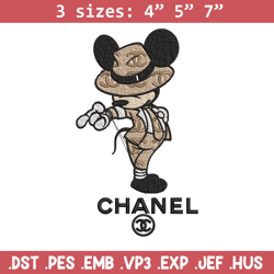 mickey jackson embroidery design, chanel embroidery, brand embroidery, embroidery file, logo shirt, digital download