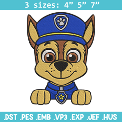 chase embroidery design, paw patrol embroidery, embroidery file, anime embroidery, anime shirt, digital download