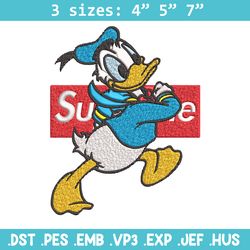 daisy duck supreme embroidery design, disney embroidery, cartoon design, embroidery file, disney shirt, instant download