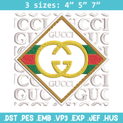 gucci design embroidery design, gucci embroidery, brand embroidery, logo shirt, embroidery file, digital download