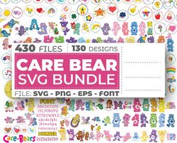 care bears svg bundle, layered design, vector files, svg for cricut, clipart, svg for files, care bears png