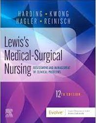 lewis's medical- surgical test bank nursing assessment and management of clinical problems