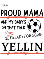 proud football mama