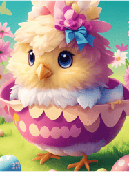 Easter Egger Chicken Cute Anime Gifts