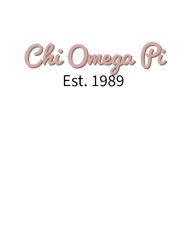 chi omega pi harding