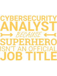 cybersecurity analyst superherocybersecurity