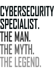 cybersecurity specialist the man profession