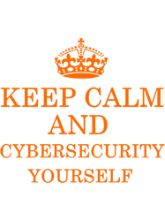 keep calm amp cybersecurity (it design)