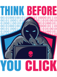 think before you click computer gift
